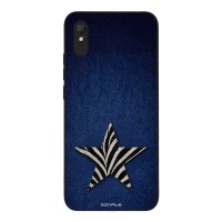 Θήκη Sonique DIVA Series για Xiaomi Redmi 9A / Redmi 9AT Denim Zebra