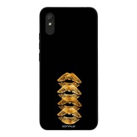 Θήκη Sonique DIVA Series για Xiaomi Redmi 9A / Redmi 9AT Golden Kisses