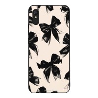 Θήκη Sonique DIVA Series για Xiaomi Redmi 9A / Redmi 9AT Μαύρα Φιογκάκια