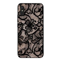 Θήκη Sonique DIVA Series για Xiaomi Redmi 9A / Redmi 9AT Μαύρη Δαντέλα