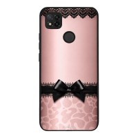Θήκη Sonique DIVA Series για Xiaomi Redmi 9C / Redmi 10A Λεοπάρ Φιόγκος – Ροζ