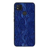 Θήκη Sonique DIVA Series για Xiaomi Redmi 9C / Redmi 10A Μπλε Δαντέλα