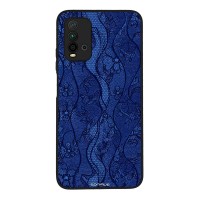 Θήκη Sonique DIVA Series για Xiaomi Redmi 9T Μπλε Δαντέλα