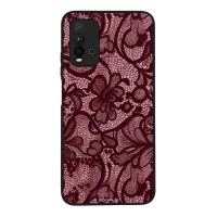 Θήκη Sonique DIVA Series για Xiaomi Redmi 9T Μπορντό Δαντέλα