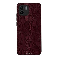 Θήκη Sonique DIVA Series για Xiaomi Redmi A1 / Redmi A2 Βουργουνδί Δαντέλα