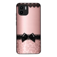 Θήκη Sonique DIVA Series για Xiaomi Redmi A1 / Redmi A2 Λεοπάρ Φιόγκος – Ροζ