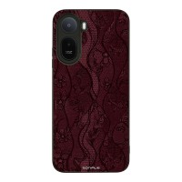 Θήκη Sonique DIVA Series για Xiaomi Redmi A7 Pro 4G Βουργουνδί Δαντέλα
