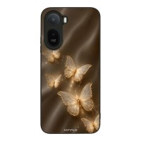 Θήκη Sonique DIVA Series για Xiaomi Redmi A7 Pro 4G Χρυσές Πεταλούδες