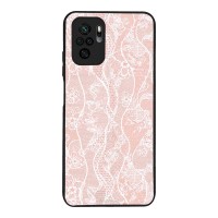 Θήκη Sonique DIVA Series για Xiaomi Redmi Note 10 / Redmi Note 10s / Poco M5s Ροζ Δαντέλα