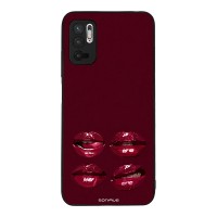 Θήκη Sonique DIVA Series για Xiaomi Redmi Note 10 5G / Poco M3 Pro 5G Κόκκινα Χείλη