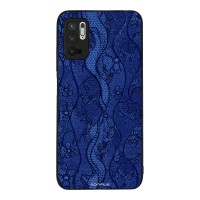 Θήκη Sonique DIVA Series για Xiaomi Redmi Note 10 5G / Poco M3 Pro 5G Μπλε Δαντέλα