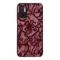 Θήκη Sonique DIVA Series για Xiaomi Redmi Note 10 5G / Poco M3 Pro 5G Μπορντό Δαντέλα