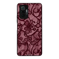 Θήκη Sonique DIVA Series για Xiaomi Redmi Note 10 Pro Μπορντό Δαντέλα