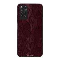 Θήκη Sonique DIVA Series για Xiaomi Redmi Note 11 4G / Redmi Note 11S Βουργουνδί Δαντέλα