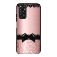 Θήκη Sonique DIVA Series για Xiaomi Redmi Note 11 4G / Redmi Note 11S Λεοπάρ Φιόγκος – Ροζ