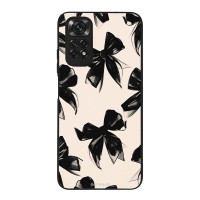 Θήκη Sonique DIVA Series για Xiaomi Redmi Note 11 4G / Redmi Note 11S Μαύρα Φιογκάκια