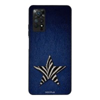 Θήκη Sonique DIVA Series για Xiaomi Redmi Note 11 Pro 4G/5G / Redmi Note 12 Pro 4G Denim Zebra