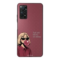 Θήκη Sonique DIVA Series για Xiaomi Redmi Note 11 Pro 4G/5G / Redmi Note 12 Pro 4G Σιγά Μην Κάτσω Να Σκάσω