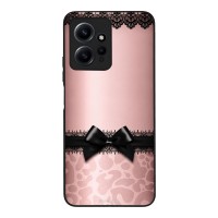 Θήκη Sonique DIVA Series για Xiaomi Redmi Note 12 4G Λεοπάρ Φιόγκος – Ροζ