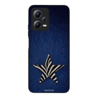 Θήκη Sonique DIVA Series για Xiaomi Redmi Note 12 5G / Poco X5 5G Denim Zebra