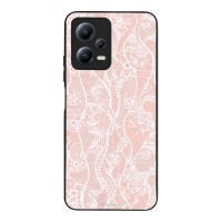 Θήκη Sonique DIVA Series για Xiaomi Redmi Note 12 5G / Poco X5 5G Ροζ Δαντέλα