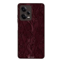 Θήκη Sonique DIVA Series για Xiaomi Redmi Note 12 Pro 5G Βουργουνδί Δαντέλα