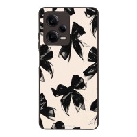 Θήκη Sonique DIVA Series για Xiaomi Redmi Note 12 Pro 5G Μαύρα Φιογκάκια