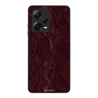 Θήκη Sonique DIVA Series για Xiaomi Redmi Note 12 Pro Plus Βουργουνδί Δαντέλα