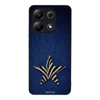 Θήκη Sonique DIVA Series για Xiaomi Redmi Note 13 4G Denim Zebra
