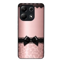 Θήκη Sonique DIVA Series για Xiaomi Redmi Note 13 4G Λεοπάρ Φιόγκος – Ροζ