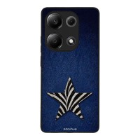 Θήκη Sonique DIVA Series για Xiaomi Redmi Note 13 Pro 4G / Poco M6 Pro 4G / Redmi Note 14S Denim Zebra