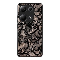 Θήκη Sonique DIVA Series για Xiaomi Redmi Note 13 Pro 4G / Poco M6 Pro 4G / Redmi Note 14S Μαύρη Δαντέλα