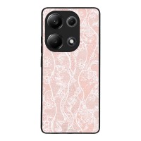 Θήκη Sonique DIVA Series για Xiaomi Redmi Note 13 Pro 4G / Poco M6 Pro 4G / Redmi Note 14S Ροζ Δαντέλα