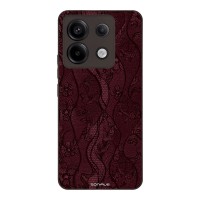 Θήκη Sonique DIVA Series για Xiaomi Redmi Note 13 Pro 5G / Poco X6 5G Βουργουνδί Δαντέλα