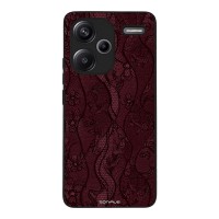 Θήκη Sonique DIVA Series για Xiaomi Redmi Note 13 Pro Plus 5G Βουργουνδί Δαντέλα