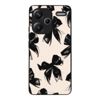 Θήκη Sonique DIVA Series για Xiaomi Redmi Note 13 Pro Plus 5G Μαύρα Φιογκάκια