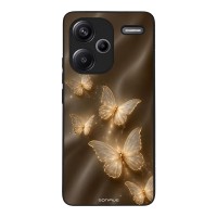 Θήκη Sonique DIVA Series για Xiaomi Redmi Note 13 Pro Plus 5G Χρυσές Πεταλούδες