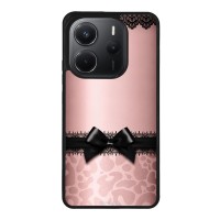 Θήκη Sonique DIVA Series για Xiaomi Redmi Note 14 4G (164.84mm) Λεοπάρ Φιόγκος – Ροζ