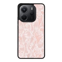 Θήκη Sonique DIVA Series για Xiaomi Redmi Note 14 4G (164.84mm) Ροζ Δαντέλα