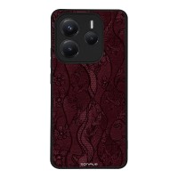 Θήκη Sonique DIVA Series για Xiaomi Redmi Note 14 5G Βουργουνδί Δαντέλα