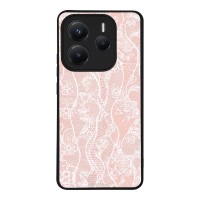 Θήκη Sonique DIVA Series για Xiaomi Redmi Note 14 5G Ροζ Δαντέλα