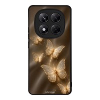 Θήκη Sonique DIVA Series για Xiaomi Redmi Note 14 Pro Plus 5G Χρυσές Πεταλούδες