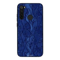Θήκη Sonique DIVA Series για Xiaomi Redmi Note 8 / Redmi Note 8 2021 Μπλε Δαντέλα