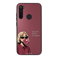 Θήκη Sonique DIVA Series για Xiaomi Redmi Note 8 / Redmi Note 8 2021 Σιγά Μην Κάτσω Να Σκάσω