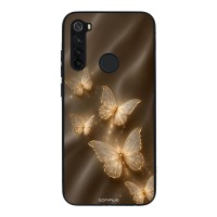 Θήκη Sonique DIVA Series για Xiaomi Redmi Note 8 / Redmi Note 8 2021 Χρυσές Πεταλούδες