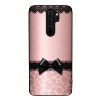 Θήκη Sonique DIVA Series για Xiaomi Redmi Note 8 Pro Λεοπάρ Φιόγκος – Ροζ
