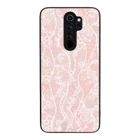 Θήκη Sonique DIVA Series για Xiaomi Redmi Note 8 Pro Ροζ Δαντέλα