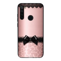 Θήκη Sonique DIVA Series για Xiaomi Redmi Note 8T Λεοπάρ Φιόγκος – Ροζ