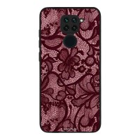 Θήκη Sonique DIVA Series για Xiaomi Redmi Note 9 Μπορντό Δαντέλα