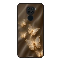 Θήκη Sonique DIVA Series για Xiaomi Redmi Note 9 Χρυσές Πεταλούδες